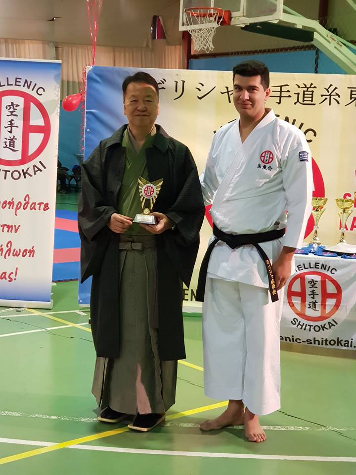  ετήσια εκδήλωση του Hellenic Karate-Do Shitokai στο κλειστό στάδιο Ν. Ικονίου Περάματος.