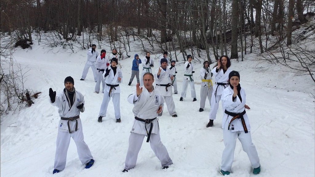 5&omicron; WINTER CAMP 2018 KYOKUSHINKAI KARATE &sigma;&tau;&alpha; &Chi;ά&nu;&iota;&alpha; &Pi;&eta;&lambda;ί&omicron;&upsilon;