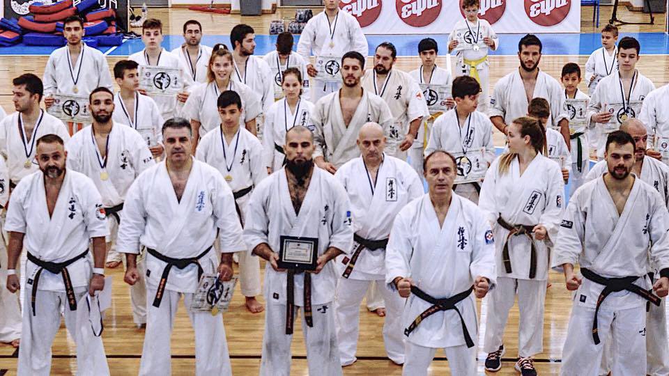 ΜΕΓΑΛΗ ΕΠΙΤΥΧΙΑ ΣΤΟ ΑΓΩΝΙΣΤΙΚΟ ΣΕΜΙΝΑΡΙΟ KYOKUSHIN KARATE ΣΤΟΝ ΒΟΛΟ