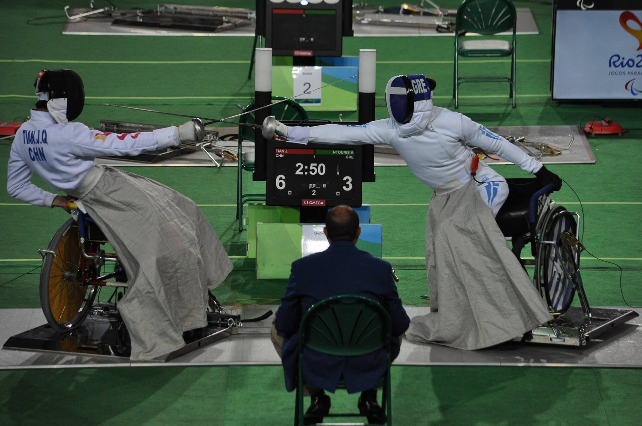 Wheelchair Fencing