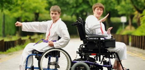 176 wheelchair-karate