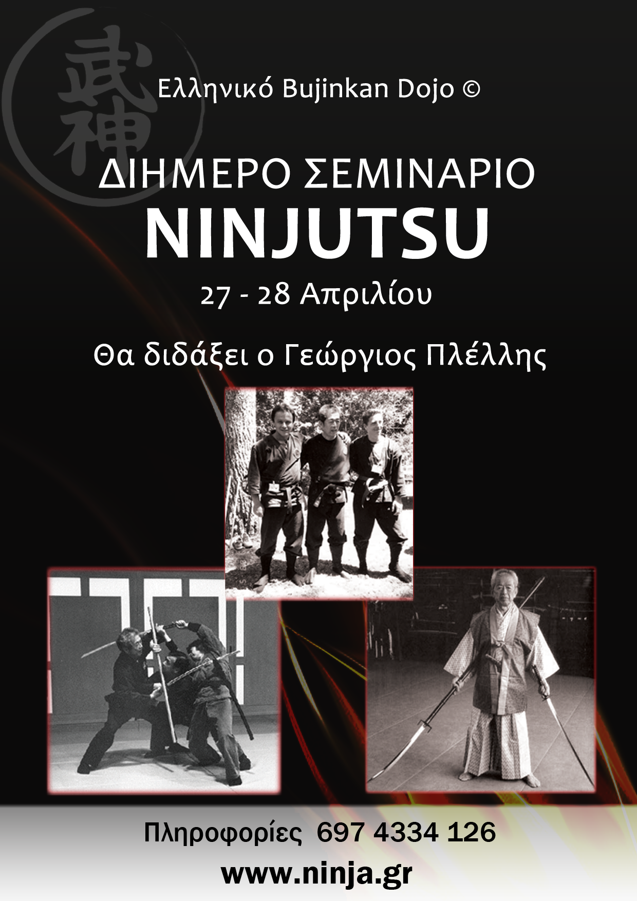 hellenic bujinkan dojo seminar athens