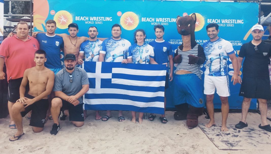 Δύο μετάλλια η Ελλάδα στο Παγκόσμιο πρωτάθλημα Πάλης στην Αμμο