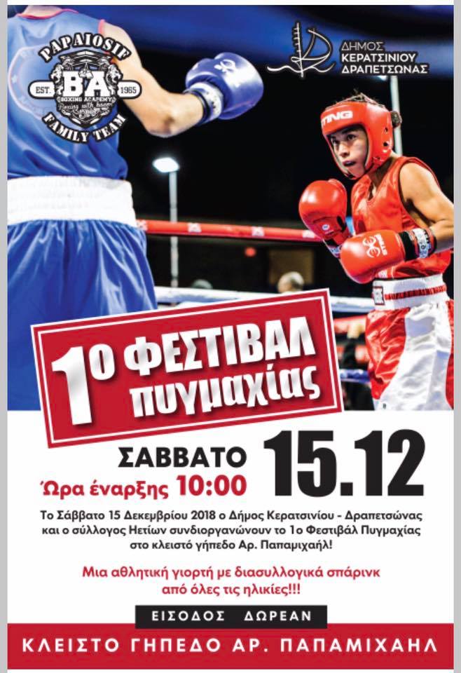 1ο Φεστιβάλ Πυγμαχίας