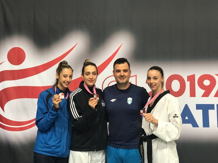 Τρία μετάλλια για την Ελλάδα στο G1 του Ζάγκρεμπ