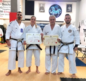Εξετάσεις ζωνών στον Α.Σ. "Zanshin Dojo Shotokan Karate"