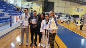 Ο Α.Σ. ΑΤΤΙΚΗ ΔΥΝΑΜΗ κατέκτησε 19 μετάλλια στο Πανελλήνιο Κύπελλο Ταεκβοντό "Βόλαρης"