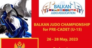 Η ελληνική ομάδα για το Βαλκανικό πρωτάθλημα JUDO U15 (Μαυροβούνιο, 26-28 Μαΐου)