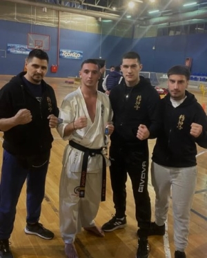 Δύο πρωτιές για τον "Α.Σ. Kyokushin Seishinkai Dojo Larissa" στο "Octagon fighting show"