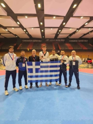 Ταεκβοντό: Και δεύτερο μετάλλιο για την Ελλάδα στο Ευρωπαϊκό U21 του Σεράγεβο - «Χάλκινος» ο Ιωάννης Παπαδόπουλος στα -80 κιλά