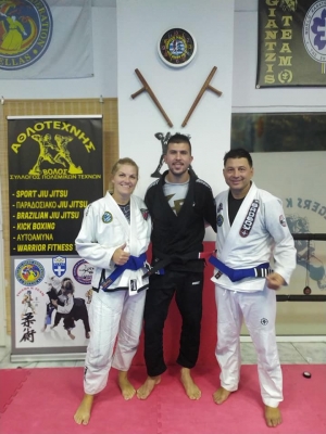 Σεμινάριο BJJ στον "Α.Σ. ΑΘΛΟΤΕΧΝΗΣ ΒΟΛΟΥ" με τον ΔάσκαλοΤσακνάκη Φώτη
