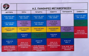 Α.Σ. Πάνθηρες Μεταμόρφωσης: Έναρξη προπονήσεων 1η Σεπτεμβρίου