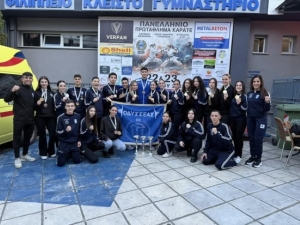Ο Α.Σ. ΟΔΥΣΣΕΑΣ κατέκτησε 19 μετάλλια στο Πανελλήνιο Πρωτάθλημα Καράτε Εφήβων Νέων &amp; Under 21