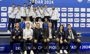 Καράτε: Τέταρτη δύναμη στην Ευρώπη η Ελλάδα, στο 59ο Ευρωπαϊκό Πρωτάθλημα Ανδρών Γυναικών