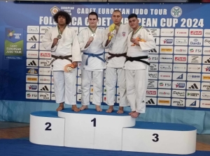 Χάλκινο μετάλλιο ο Νικόλαος Νικολαΐδης στο Ευρωπαϊκό Κύπελλο Τζούντο U18 της Φολόνιτσα