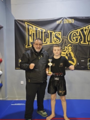 Μεγάλη νίκη για τον Παναγιώτη Εφραιμίδη (FILIS GYM) στη διοργάνωση YOUNG LIONS FIGHT