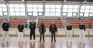Επίσκεψη Θωμαίδη, Φυσεντζίδη στην προετοιμασία της Προολυμπιακής ομάδας Ταεκβοντό