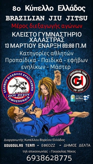 8ο Κύπελλο Ελλάδος Brazilian Jiu Jitsu 2022