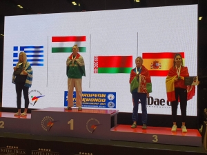 Ταεκβοντό: Ασημένιο μετάλλιο η Θένια Σαρβανάκη (-63κ.) στο Ευρωπαϊκό πρωτάθλημα νεανίδων, 5ος ο Σολακίδης στους έφηβους (-51κ.)
